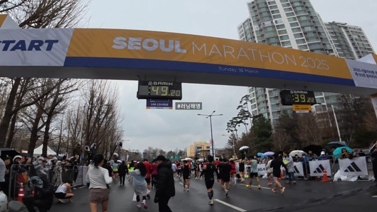 ソウルマラソン ドンアマラソン 10km 48分 女子大会レビュー