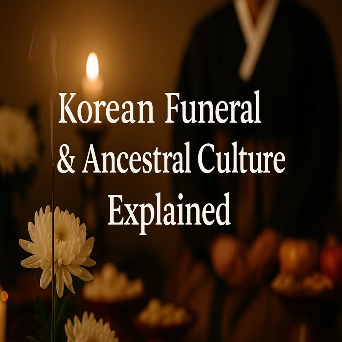 韓国葬儀文化6つの完全征服：外国人が必ず知っておくべき伝統と礼儀