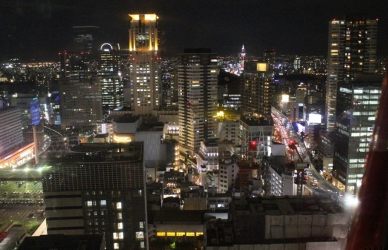 大阪旅行 HEP FIVE観覧車