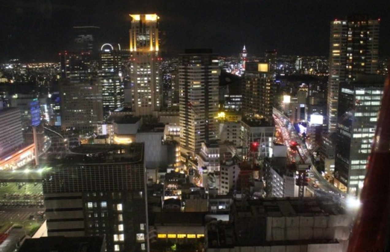 Hep Five Ferris Wheel in Osaka, Japan