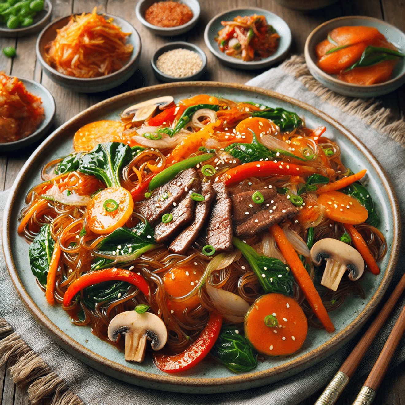 白種元的雜菜食譜:傳統做法與簡易烹飪法製作完美雜菜