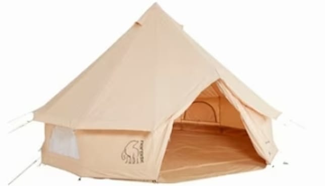 Barracas de Camping Nordisk Asgard 12.6 para viagens ao ar livre, camping familiar e com amigos, equipamentos e suprimentos de camping