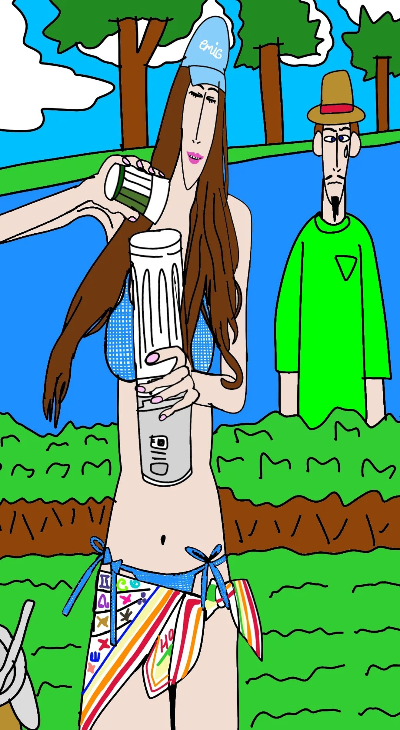 <DHC> Sahildeki bir kadın