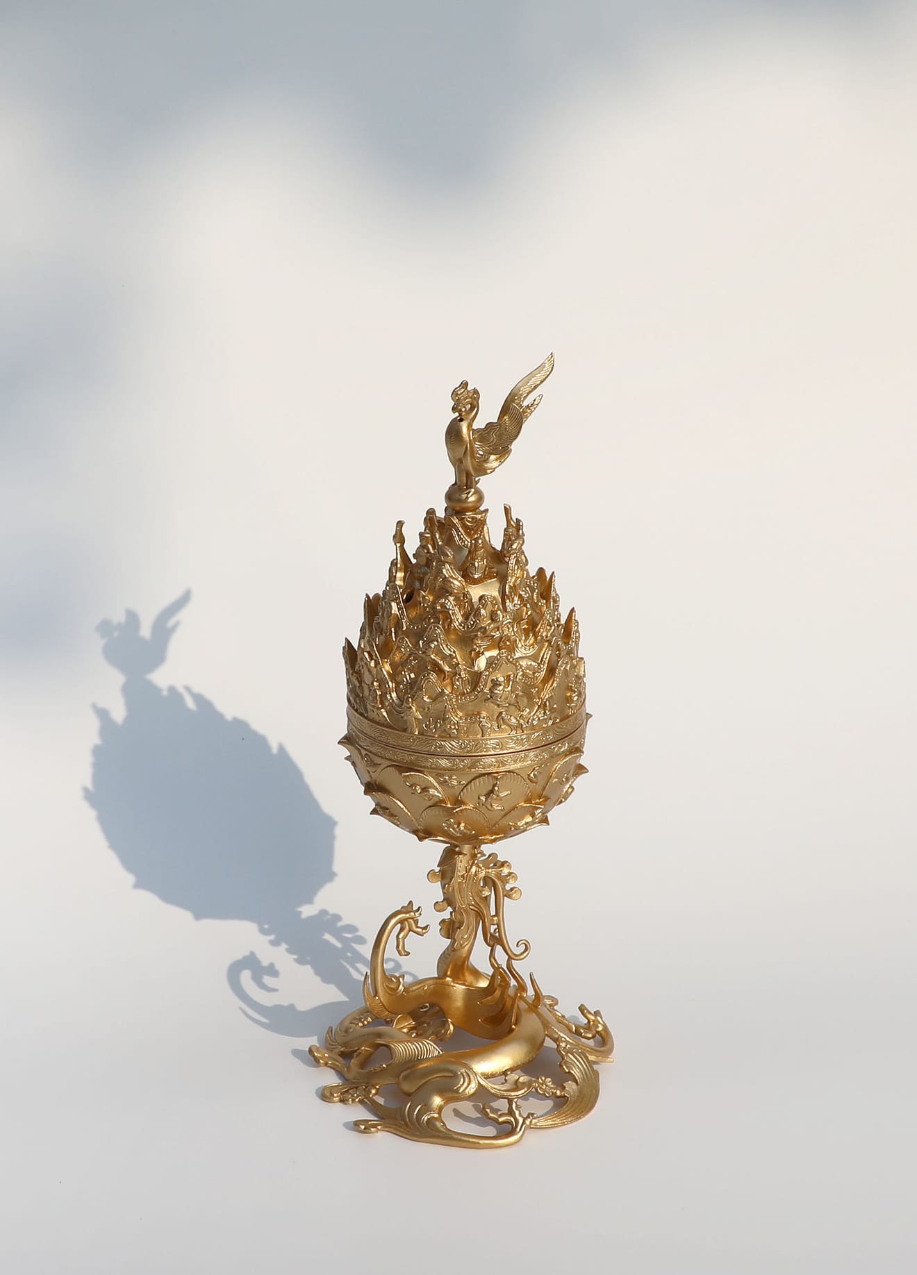 Ảnh mô hình Lư hương đồng thế kỷ