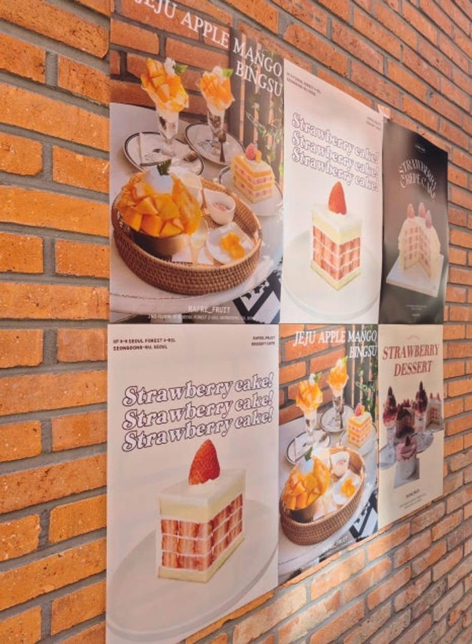 Ulasan dari Cafe La Pluie Flute Seongsu yang terkenal dengan kue stroberinya