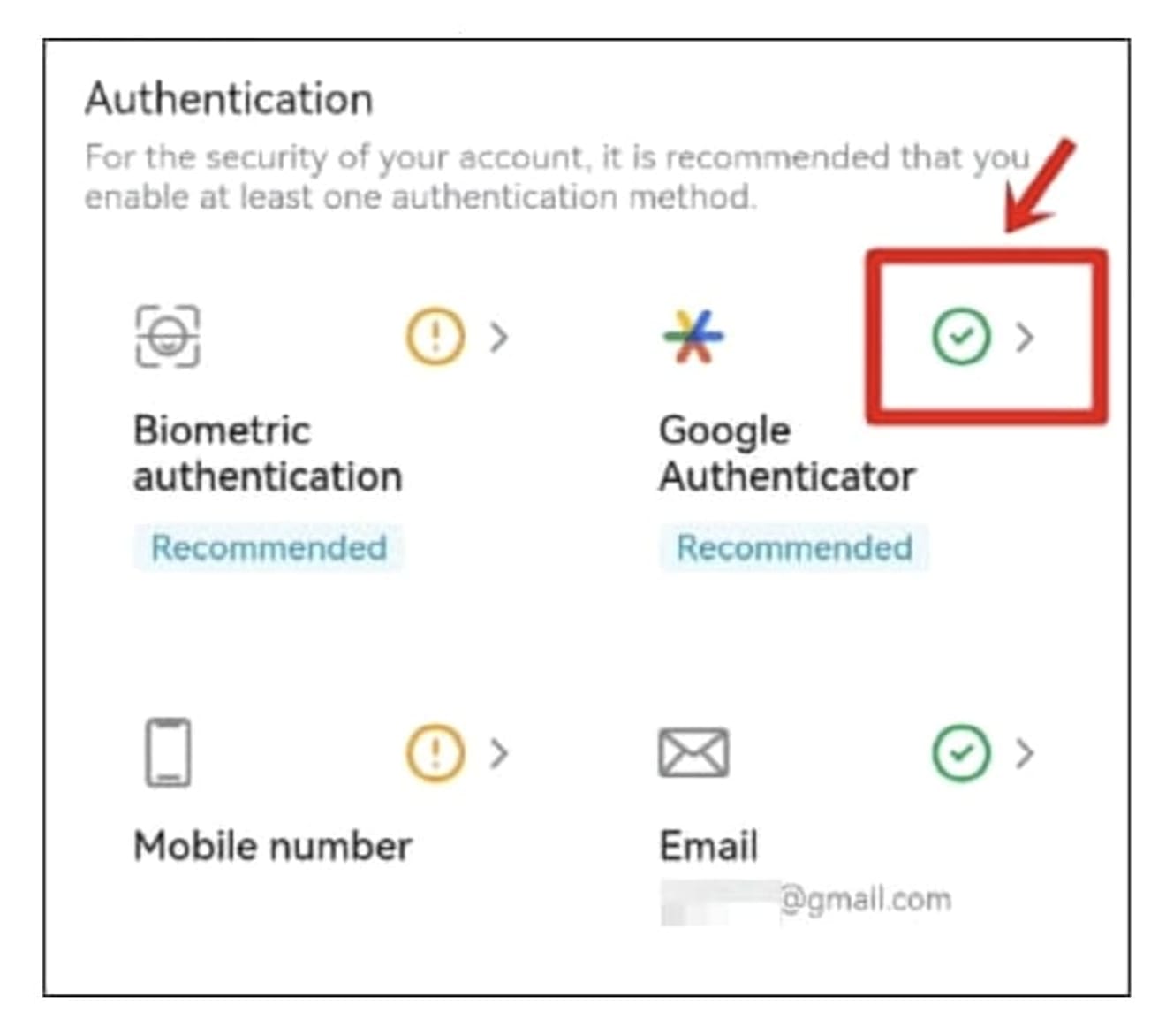 Bitget-OTP-configuration-méthode-12