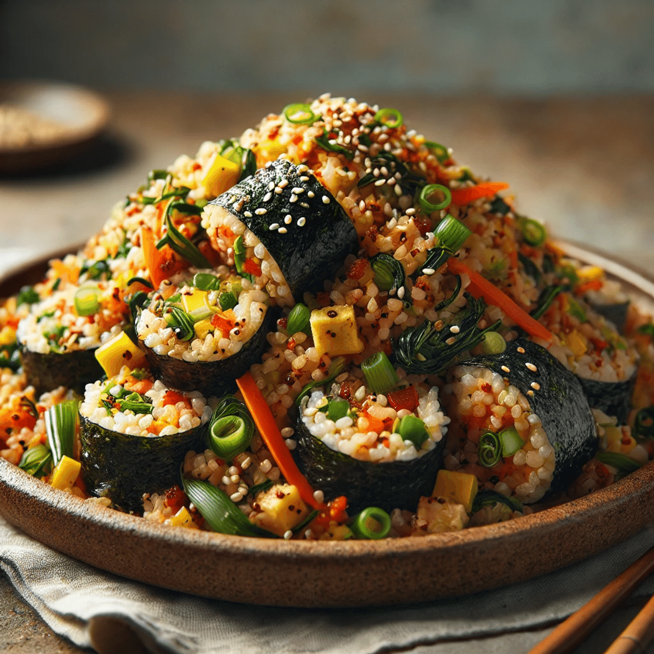 Çok Kolay! Artan Kimbap'ın Muhteşem Dönüşümü: Baek Jong Won Tarifi Kimbap Kavurması
