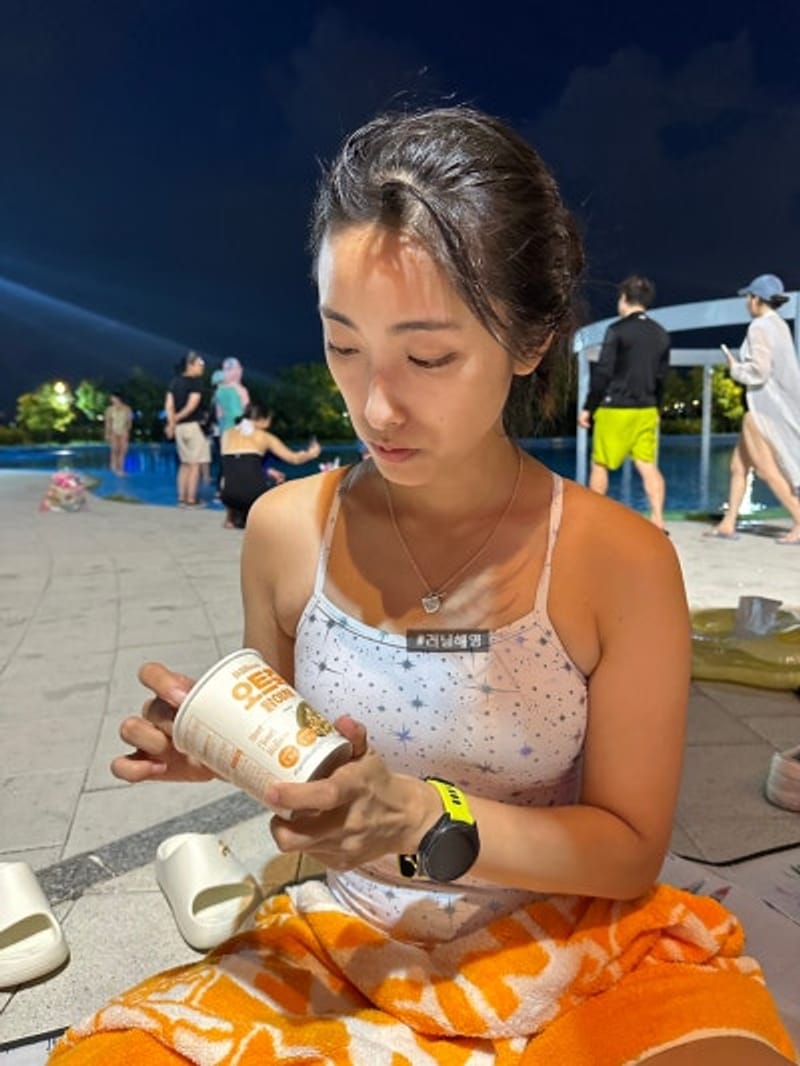 รีวิวว่ายน้ำกลางคืนที่สระว่ายน้ำอุทยานแม่น้ำฮันยออิจู (ข้อมูลที่จอดรถ)