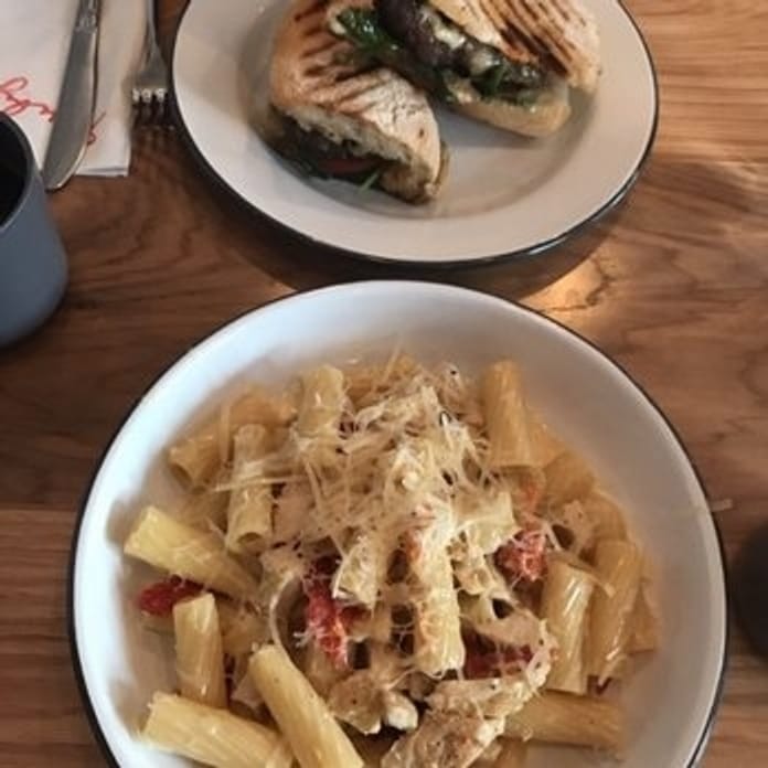[New York Soho lokale hotspot aanbeveling] Ruby's sandwich en pasta, de beste!