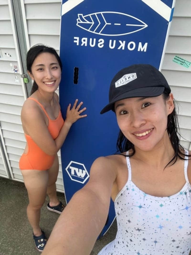 Surfing Challenge at Mok Surf, Yangyang Beach, Summer Vacation