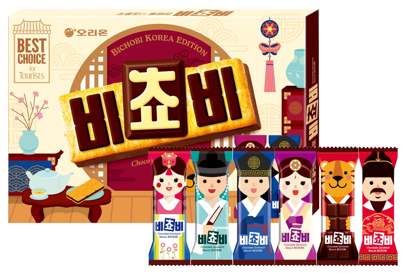 韓国旅行のお土産菓子として定着したオリオン『ビチョビ』…外国人観光客の間で人気急上昇