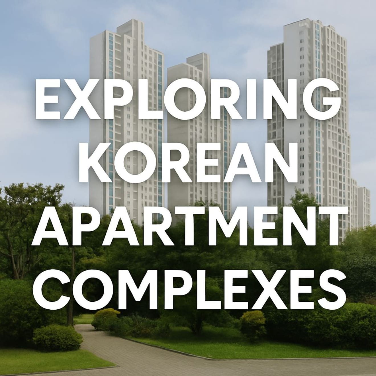 Erkundungstour durch koreanische Apartmentanlagen: Der perfekte Wohnkultur-Guide für Ausländer