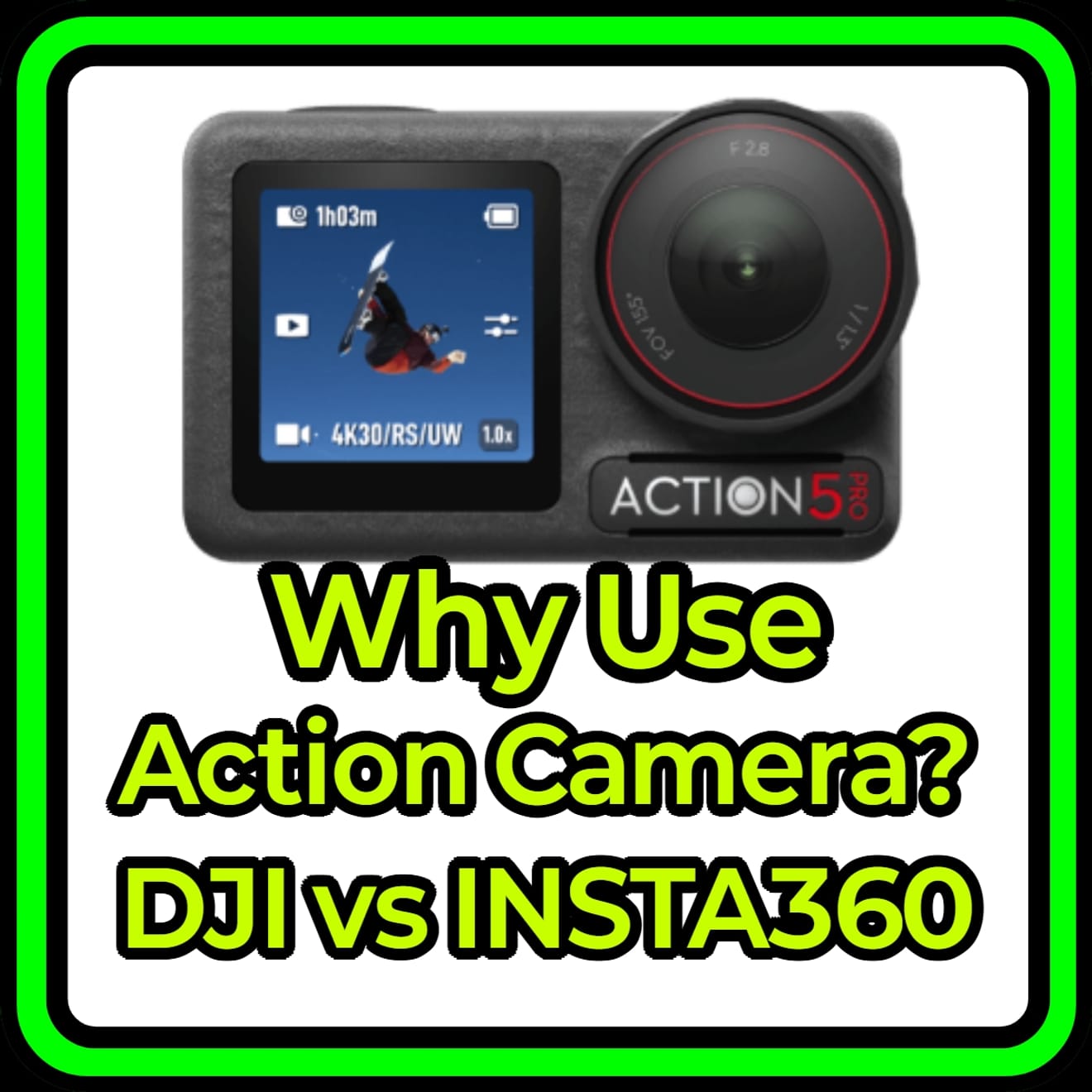 10 redenen waarom je een actioncam nodig hebt en welke momenten je vastlegt - DJI Osmo Action 5 Pro vs Insta360 Ace Pro 2