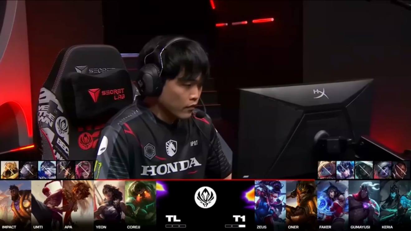 League of Legends MSI 2024 Bracket Stage Round 2 T1 vs TL 3:1 T1 Victory