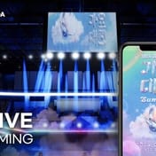 Olymp Planet, Melakukan Streaming Langsung XR untuk SBS Gayo Daejeon Pertama Kali