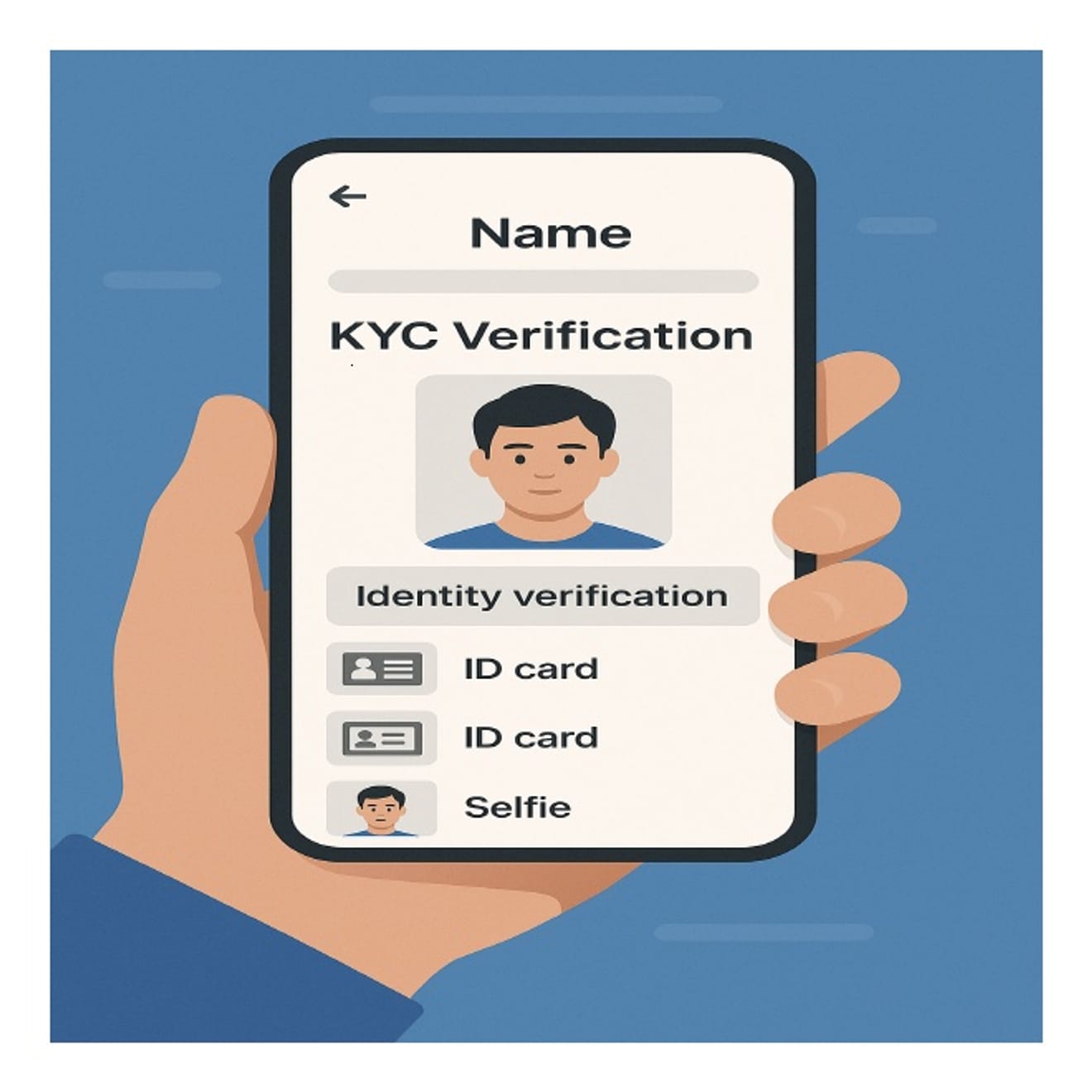 Hoàn tất đăng ký tên thật và xác minh KYC