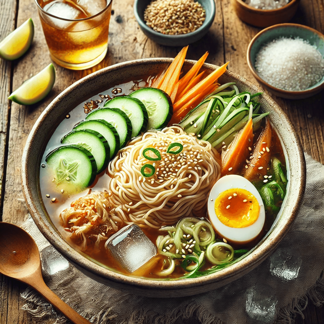 La ricetta del ramen freddo di Baek Jong-won: un piatto semplice e rinfrescante