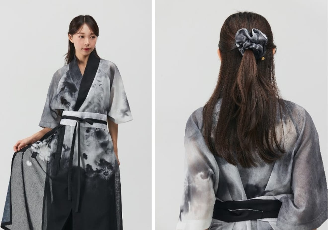 Goryeo Celadon Jikho: Traditional Korean Hanbok Jacket
