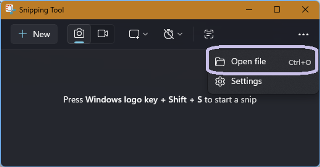 Estrazione del testo dai file immagine di Windows 11