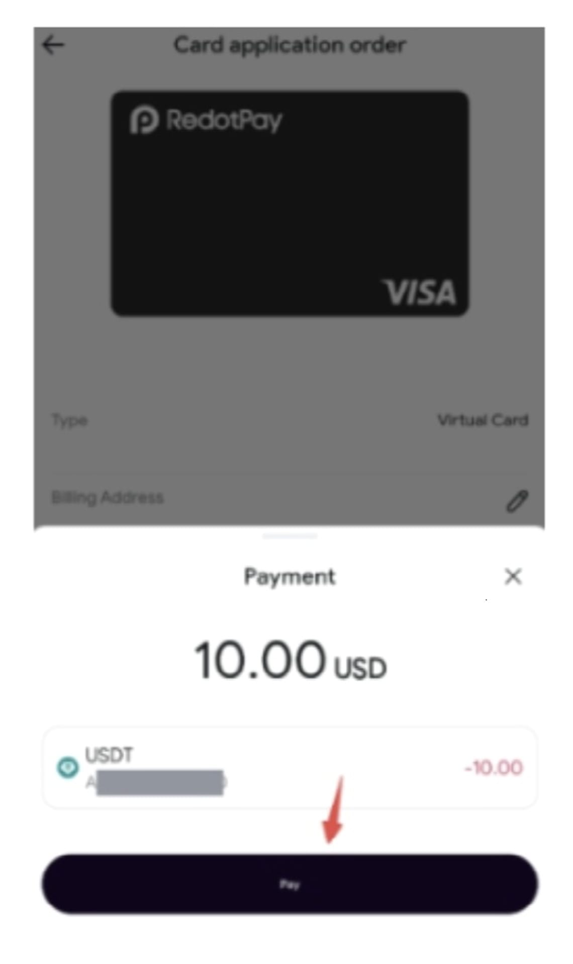RedotPay-kaart-uitgifte-methode-5