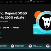 Bitget menyelenggarakan acara peringatan pencatatan koin DOGS. Setorkan $DOGS dan penuhi volume perdagangan Anda untuk mendapatkan hingga 15.000 $DOGS, dan pengguna baru akan mendapatkan manfaat yang lebih besar.
