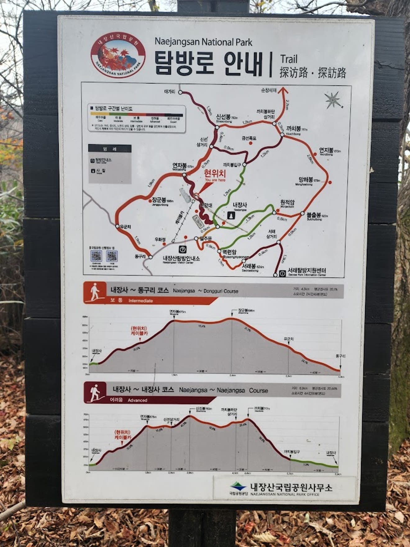 [National Park Stamp Tour] 12. Naejangsan National Park, Famous for its Maple Leaves, and the Cable Car