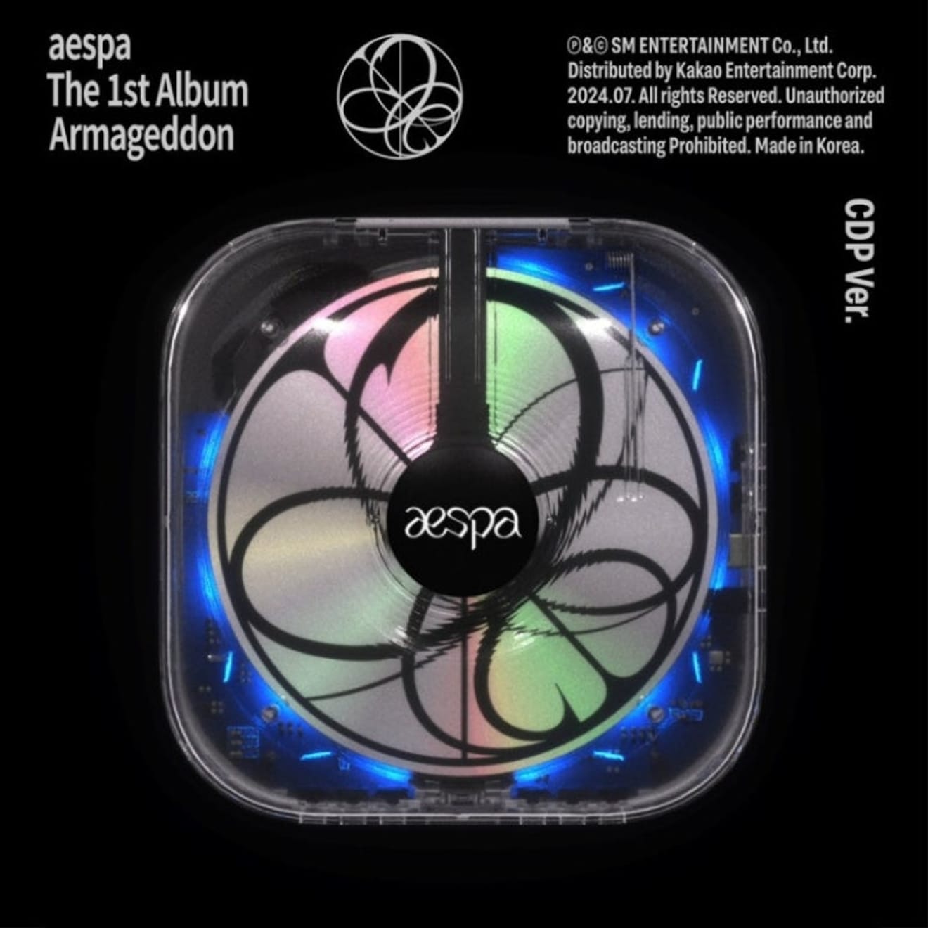 Aespa Düzenli Albümü Armageddon CDP Özel Sürümü CD Çalar