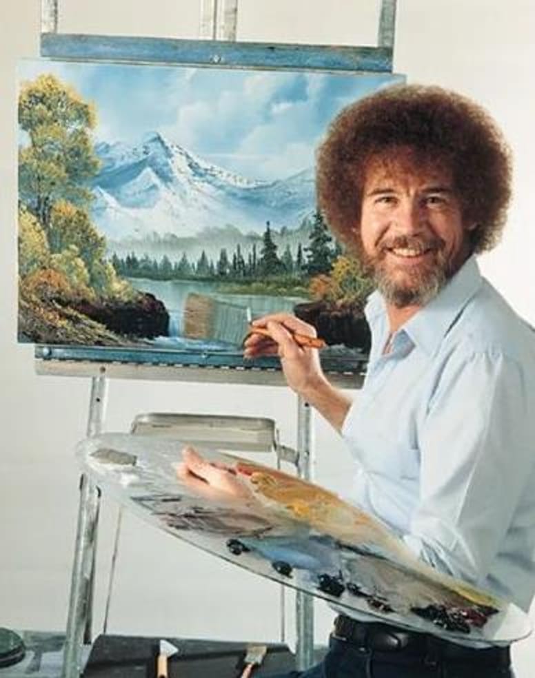 Citaten van de Amerikaanse schilder Bob Ross