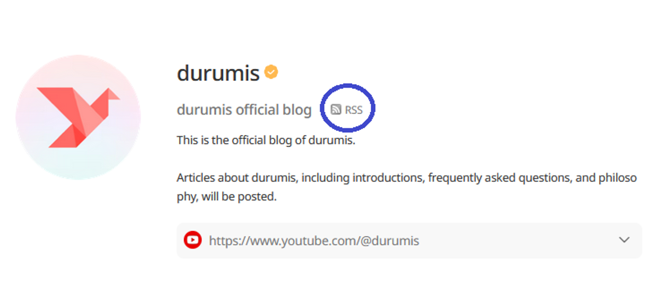Durumis blog abonneren via RSS