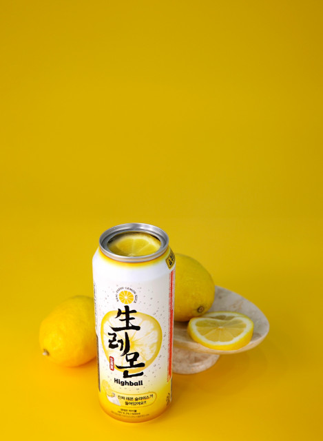 Хайбол с настоящим лимоном