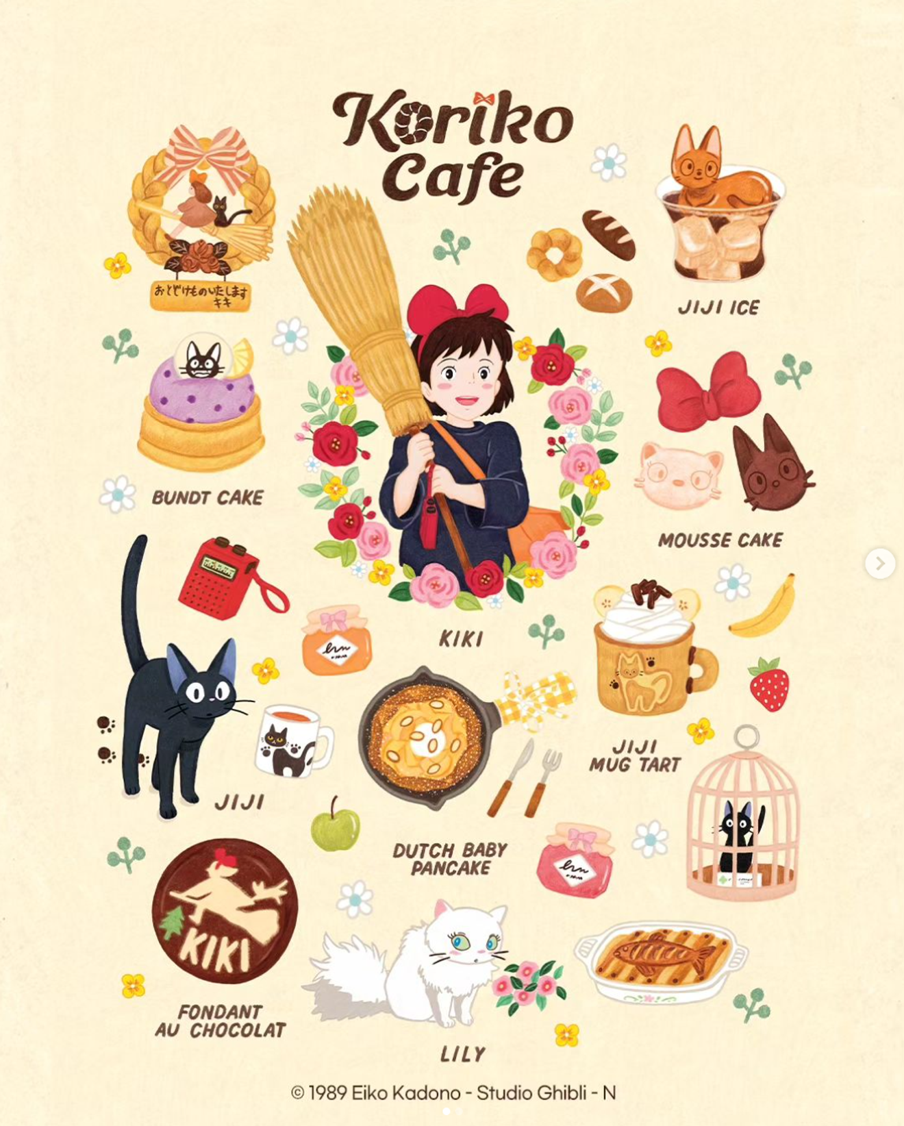 Ghibli-konzeptioniertes Café in Korea: Corico Café