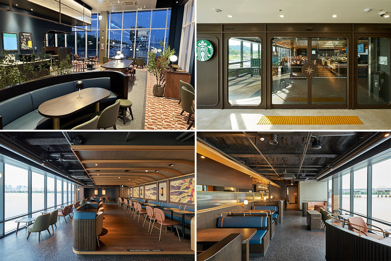 スターバックス（Starbucks）、汝矣島・トゥクソム漢江公園内に新店舗オープン