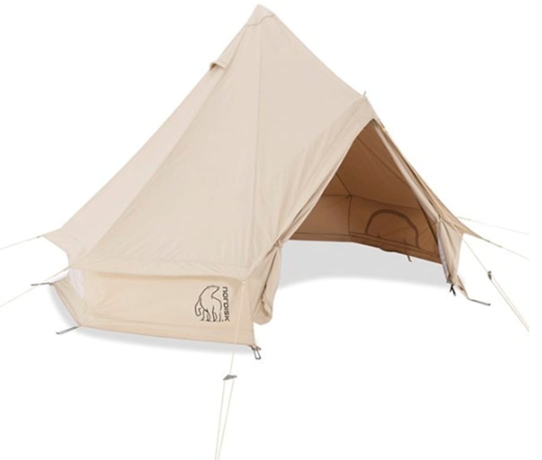 Barracas de Camping Nordisk Asgard 12.6 para viagens ao ar livre, camping familiar e com amigos, equipamentos e suprimentos de camping