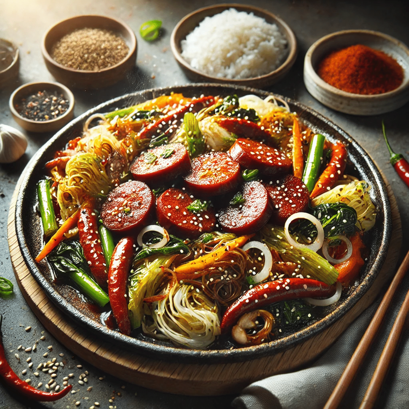 白種元式白順帶炒：軟嫩香醇的韓國風味佳餚