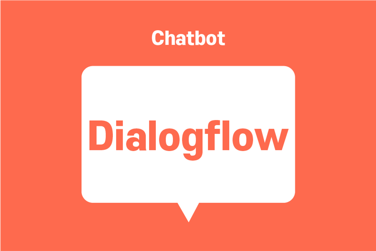 Obraz z napisem Dialogflow