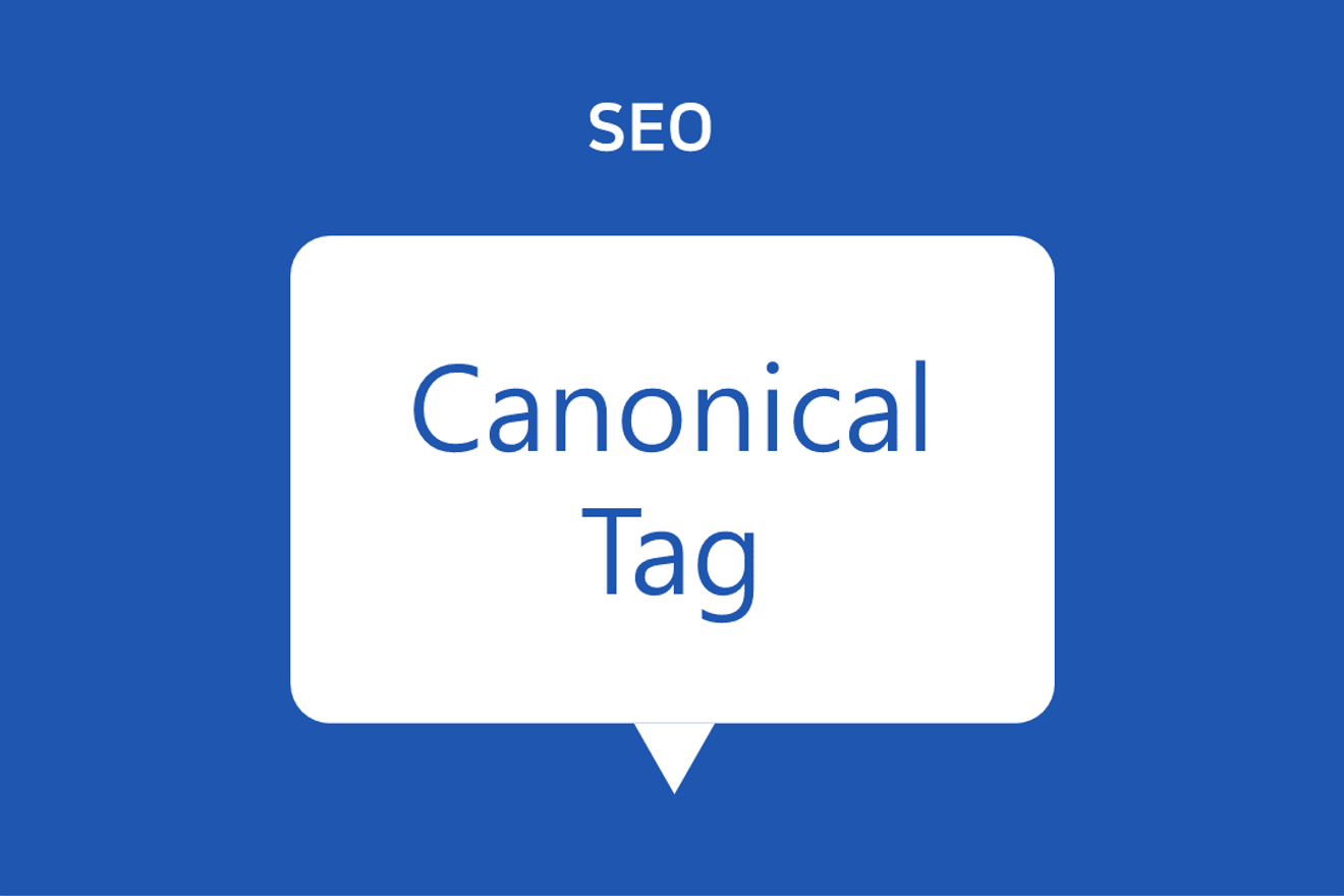 Bild mit der Aufschrift "Canonical Tag"