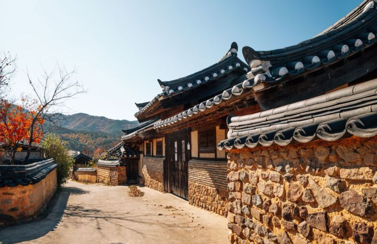 自然與歷史共存的安東河回村