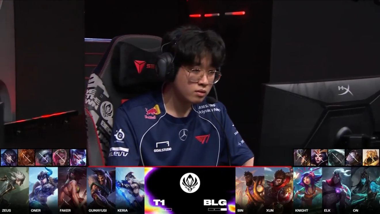 Liga de Leyendas MSI 2024 Fase de Bracket Semifinales Partido T1 vs BLG 2:3 Victoria de BLG