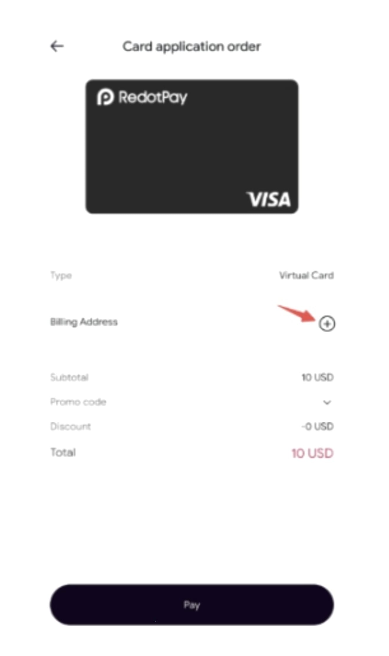 RedotPay-kaart-uitgifte-methode-2