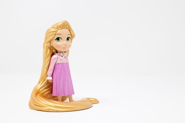 Postać z kreskówki Disneya: Rapunzel