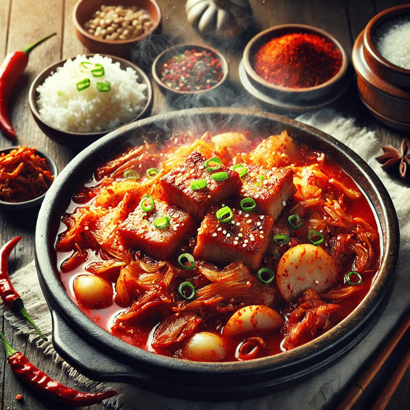สูตรหมูตุ๋นกิมจิแบบเป็กจงวอน: เมนูตุ๋นรสชาติเข้มข้นสไตล์เกาหลีแท้ๆ