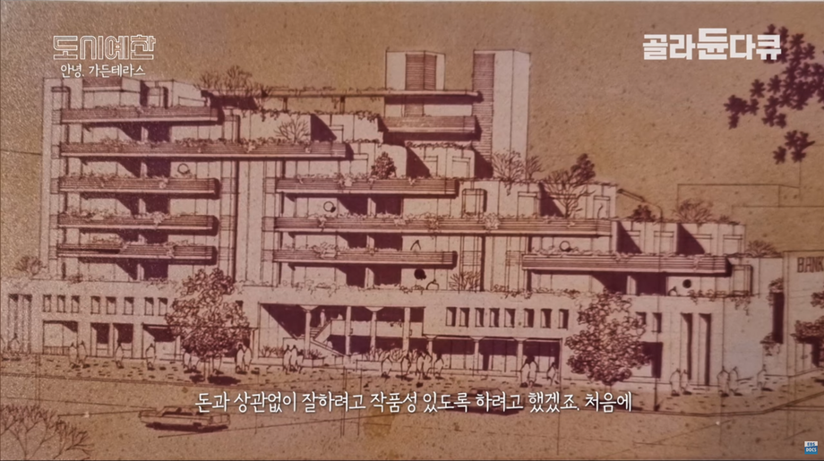 Gambar bangunan apartemen Taman Teras