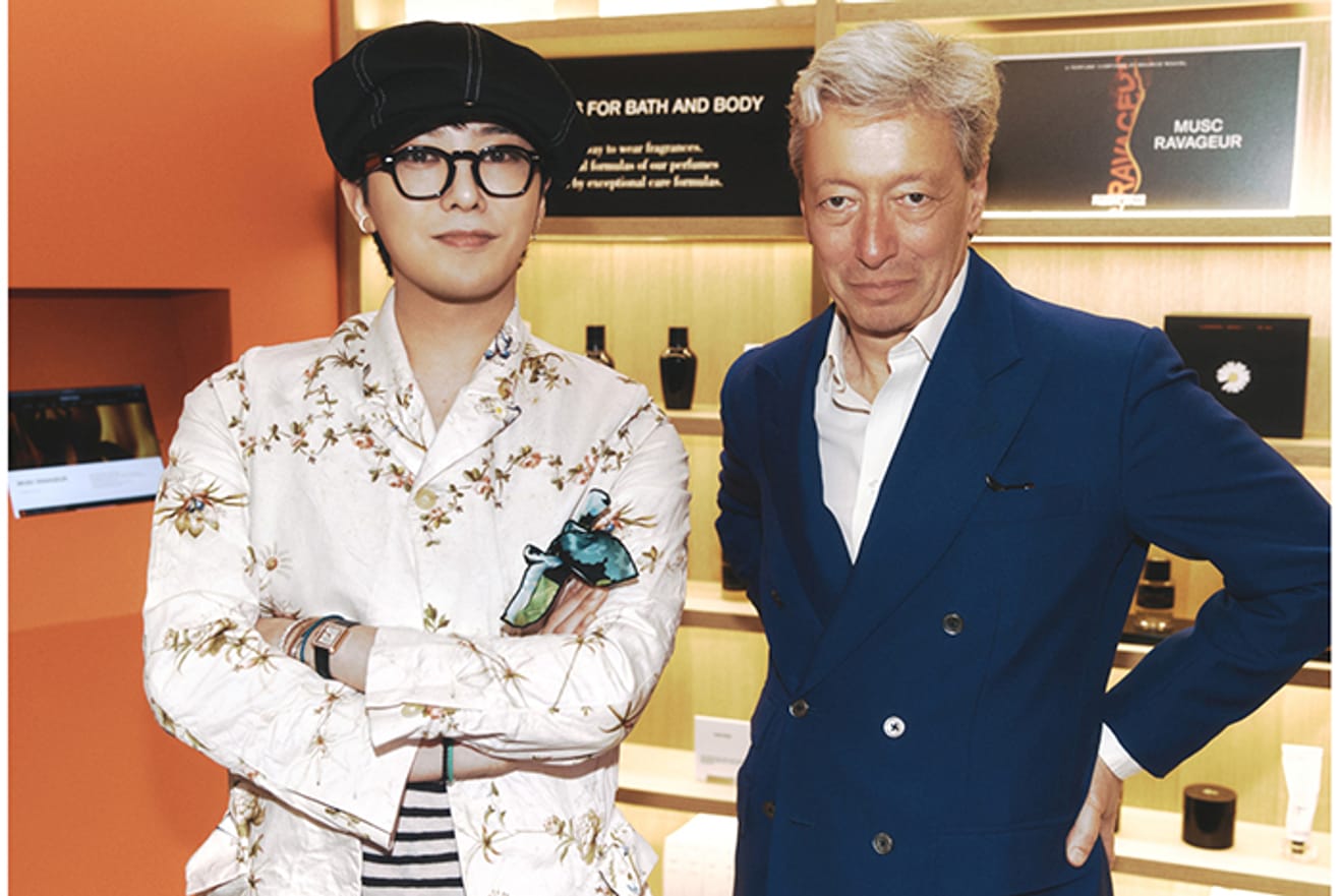 G-Dragon, ontmoeting met de oprichter van Edition de Parfums Frédéric Malle