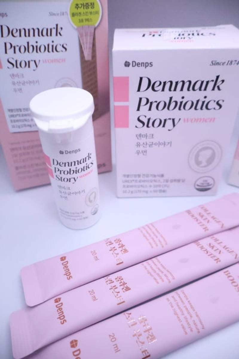 Oliveyoung Empfehlungsartikel: Ehrliche Bewertung von Dänemark Probiotika Geschichte Frau