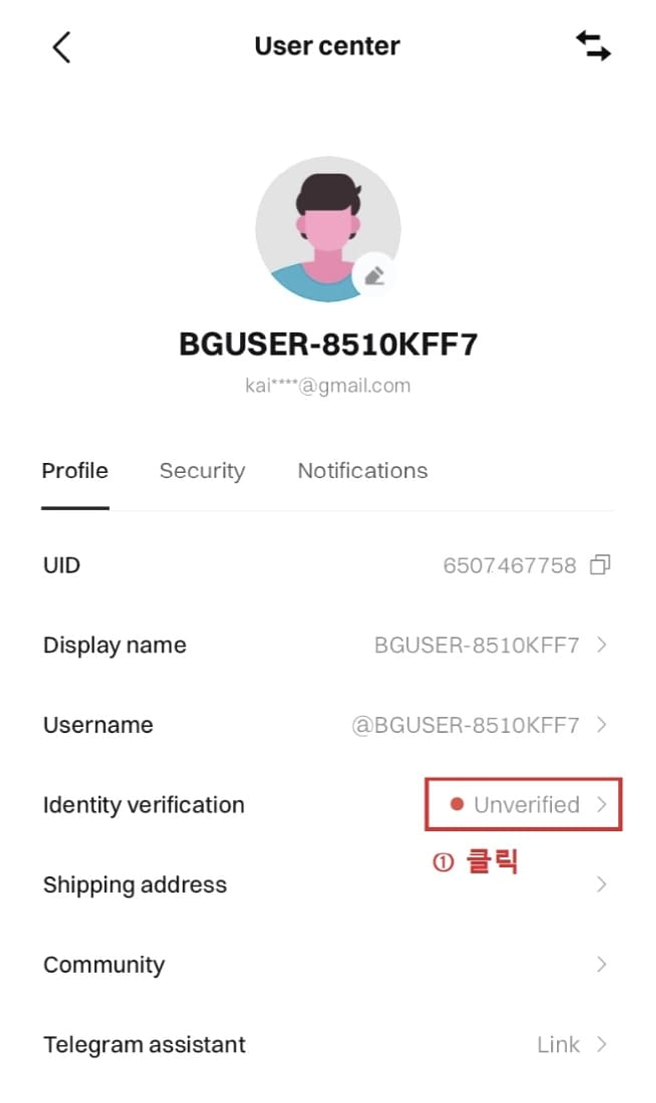 Bitget-KYC-Cách xác minh danh tính-6