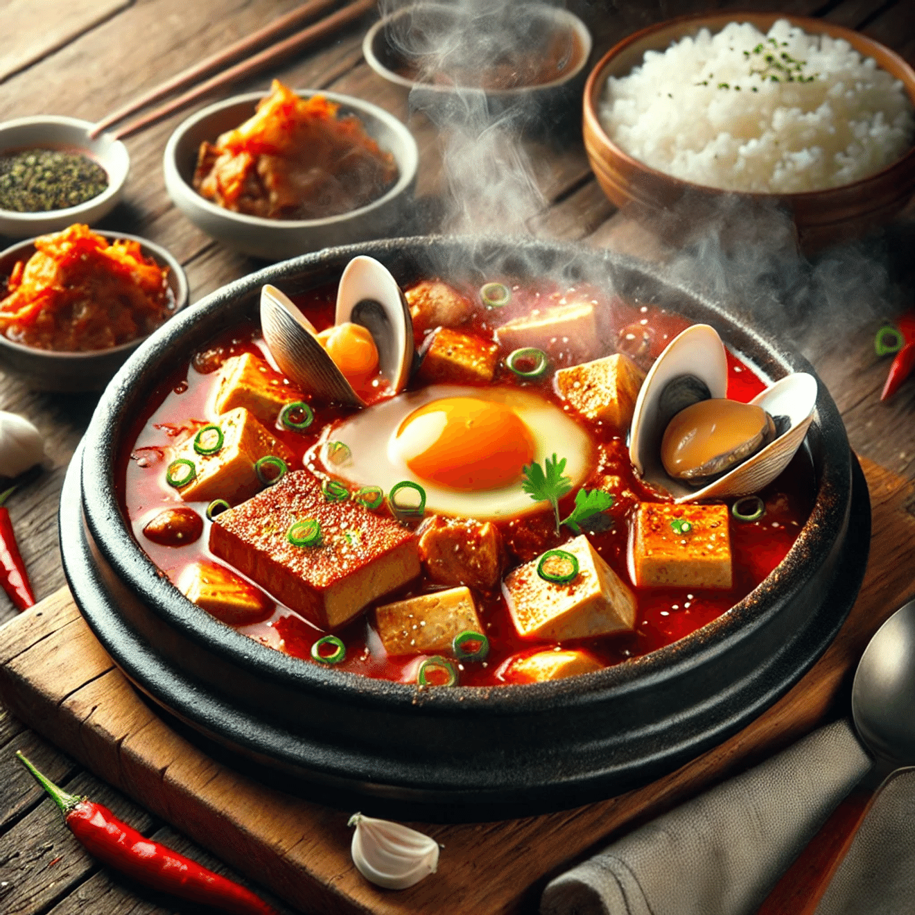 Công thức làm canh đậu phụ mềm mại cay nồng của Baek Jong-won: Sự kết hợp hoàn hảo