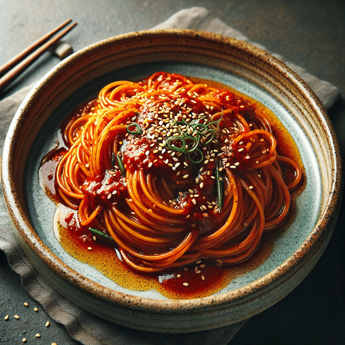 La ricetta del Bibim Guksu al Gochujang di Baek Jong-won: un piatto perfetto, agrodolce e piccante