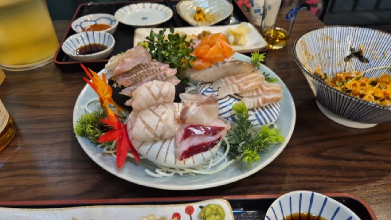 新림站居酒屋我們的壽司：新鮮美味的熟成魚生和壽司
