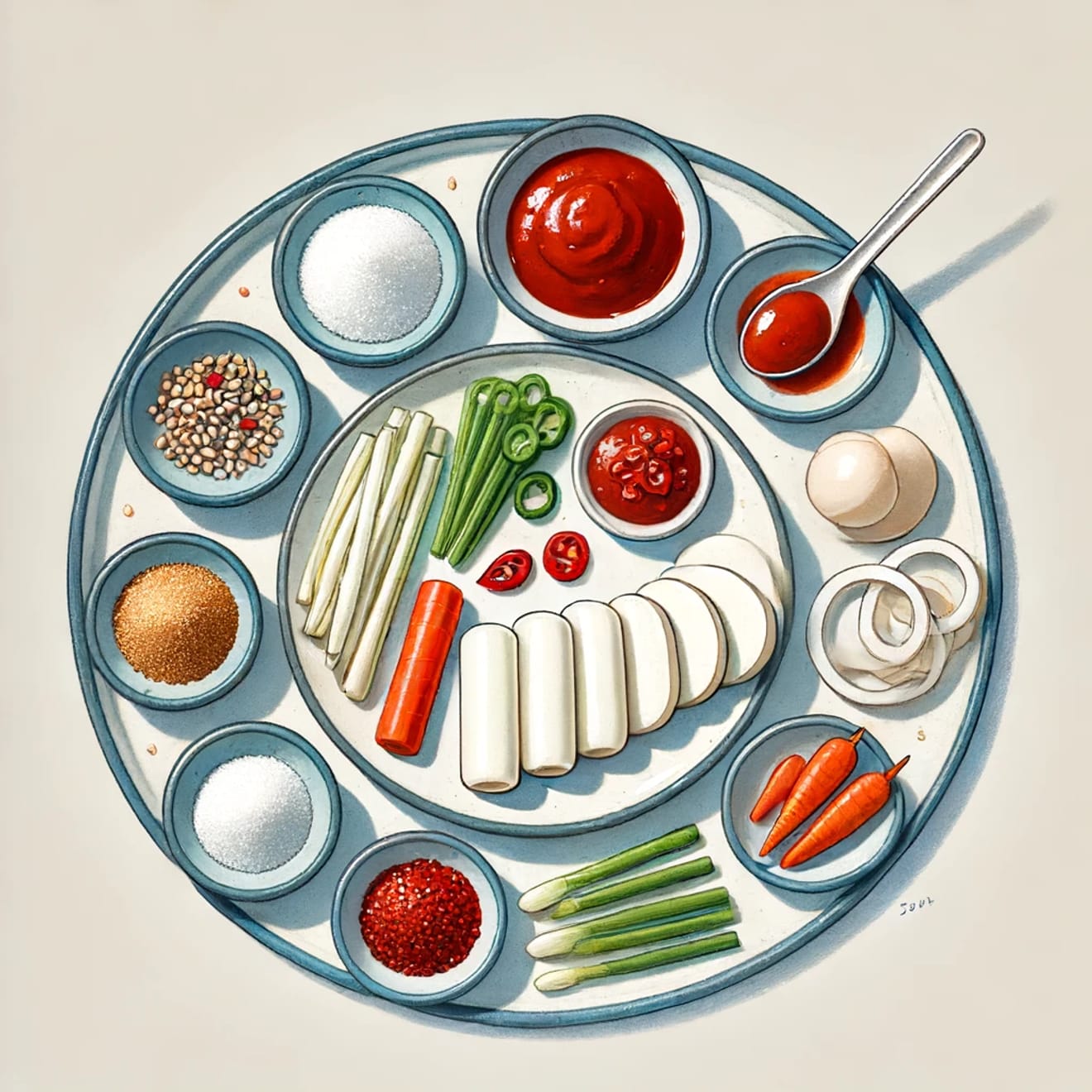 Tteokbokki, o petisco e comida reconfortante representativo da Coreia!