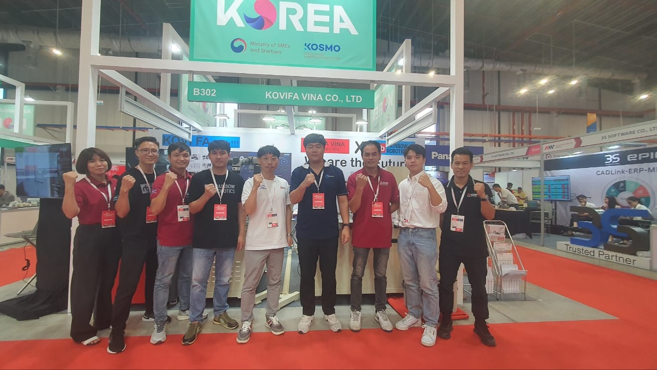 AW VIETNAM 2024: Segundo día de la exposición de automatización de fábricas inteligentes de Vietnam 2024